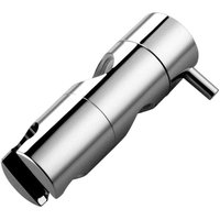 22mm Adjustable Shower Head Holder for Slide Bar Rail Head Bracket Handheld Shower Head Holder Bracket 360 Degree Rotation