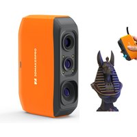 3DMakerpro FOX 3D Scanner 0.07mm Accuracy AI Tracking AutoAlignment Handheld Scanner for 3D Printing DIY Modeling STEM Education