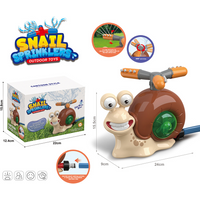 Sprinkler Rotating Spray Outdoor Games for Kids Garden Snail Summer Water Toy Backyard Yard Cartoon Splash Baby Bath Toys Gift