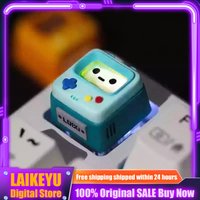 Retro Game Theme Keycap Mechanical Keyboard 1pcs Resin Esc Keys Layered Drip Glue Pc Gaming Keyboard Collect Gift custom Keycap