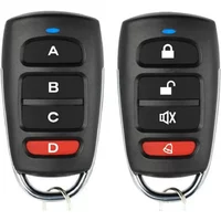 10PCS 50PCS Wireless RF 433mhz Remote Control Copy Code Garage Door Gate Duplicator 433 Mhz Key Remote Opener