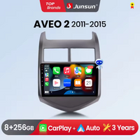 Radio samochodowe Junsun 2din Android do Chevrolet Aveo 2 Sonic T300 2011-2015 Autoradio CarPlay Nawigacja GPS SWC