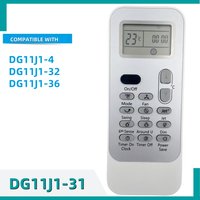 AC Remote Control DG11J1-31 For Hisense, Whirlpool Air Conditioner,Compatible With DG11J1-32, DG11J1-36, DG11J1-4