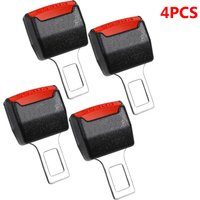 4/2/1PCS Car Seat Belt Clip Extender Safety Seatbelt Lock Buckle Plug Insert Socket Extender Safety Buckle Seat Belt Accessorie