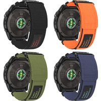 22mm 26mm Nylon Strap For Garmin Forerunner 970 965 955 Solar 945 LTE Watchbands Fenix 7X 7 6X 6 5X 5/Enduro 3 QuickFit Bracelet