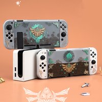 For Zelda Switch OLED Case Switch 2 Hard PC Cover Joy-con Controller Games Housing Shell For Nintendo Switch 2 Accessories