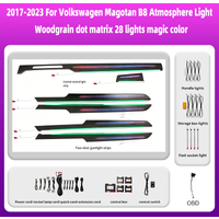 For Volkswagen Magotan B8 2017-2023 Years Ambient Light Atmosphere Lamp Interior lighting kit illuminated Strips LED