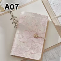 Butterfly Flower Pattern A5 Binder Photo Album Kpop Idol Photo Card Collection Books Loose-Leaf Album Photocard Holder Gift