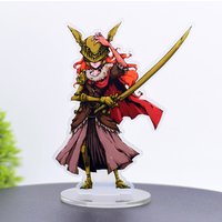 10CM Marika Arcylic Stand Cartoon Figures Keyrings Cartoon Accessories
