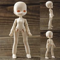 12 Points BJD Doll Body GSC Head Handmade DIY Manufacturing and Assembly Cartoon Character Accessories 12 Points BJD Body Head
