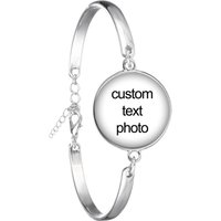 Custom Photo Bracelet Mum Dad Baby Grandpa Parents Custom Gifts Personalized Bracelets With Picture Bracelet
