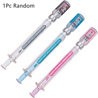 Random 1 Syringe Pens Creative-Fun Pen Novelty Medical Ballpoint Pens Gift For Nurses,Nurse Doctor Pretend Play Party Supplies