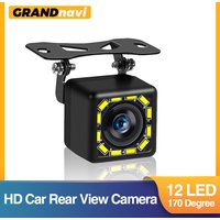 GRANDnavi Car Backup Reverse Camera With Parking Link Reverse Camera Waterproof Night Version 170 Wide Angle HD Color Image
