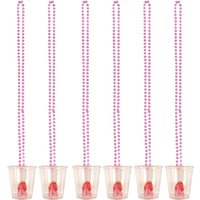 NEW Bride To Be Plastic Drinking Cup Necklace Bachelorette Party Supplies Willy Shape Shot Bridal Shower Hen Night Decoration