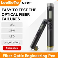 OFW 3 in1 Fiber Optic Tester 20/30mW Visual Fault Locator Optical Power Meter OPM VFL