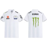 AliExpress motorcycle Racing collared Yamaha POLO shirt cycling suit for men and women summer top short-sleeved T-shirt motogp fan clothing