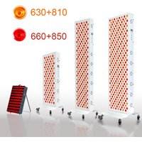 Dual-Chip Rotlichttherapie-Panel-Lampe 630nm 660nm Nahinfrarot-Therapielicht 810nm 850nm LED-Schönheitsgeräte für Gesicht und Körper