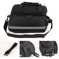 AliExpress NONE Bike Rear Rack Bag Bicycle Trunk Bag Expandable 17-45L Capacity Multifunctional Bicycle Pannier with Cover Bike Saddle Bag for R