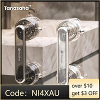 Suction Cup Door Handles Sliding Door Glass Door Refrigerator Cabinet Handle Translucent Gray Bathroom Removable Wardrobe Handle