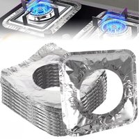 Aluminum Foil Burner Covers Disposable Stove Liners for Gas Cooktops Oil-Proof Cooking Protectors (Easy Clean)