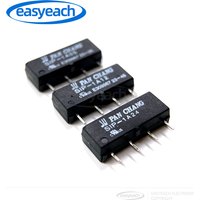 3Pieces/Lot 5V 12V Reed Relay Switch Module SIP-1A05 SIP-1A12 SIP-1A24 4PIN Reed Relay SIP1A24