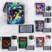 Bandai Pokemon 4 9 Grid Card Album Binder Pokemon Verzamelmap Pikachu Charizard Mewtwo Lucario Eevee Trading Card Storage Gift
