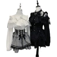 2026 Japanese Lolita Plaid Skirt for Women Sweet Harajuku Jupe High Waist Bow Cute Saia Beading Bandage A-line Mini Skirts
