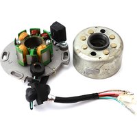 Motorcycle AC Ignition Magneto Stator Rotor kit For Lifan LF150 150cc Horizontal Engines Dirt Pit Bike Monkey Accessories