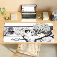 Anime Blue Lock Mouse Pad Non-slip Locking Edge DeskMat PC Laptop Accessories Rubber Office Keyboard Large Game XXL carpet