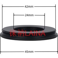M24-M42 m24x0.5mm-m42x1mm M24 Female to M42*1mm male Thread lens Filter Ring Adapter for camera Helicoids