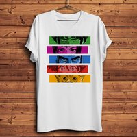 Cowboy Bebop Spike Jet Faye eyes Funny vintage anime T Shirt Men Homme Short Sleeve Casual O-neck Tee Unisex Streetwear TShirt