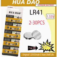 2-30PCS LR41 AG3 392 1.5V Button Coin Cell Batteries 384 192 Advanced Alkaline Battery for watches,calculators,Apple TV remotes