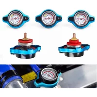 Genuine Car Thermostatic Gauge Radiator Cap 0.9 1.1 1.3 bar Small Head Water Temp Meter
