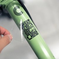 New EAT SLEEP Ride Stickers for Bicycle Frame Top Tube Decorative Bicycle Reflective Waterproof Cycling Road Bikes Frames Decal