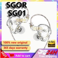SGOR SG01 Dynamic Earphones HIFI Bass Earbuds In Ear Monitor Music Game Earphones Sport Noise Cancelling Headset of Sportt