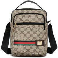 2026 New Fashion Men's Crossbody Bag Casual Multi-Layer Versatile Business Shoulder Bag Handbag