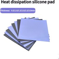 High-performance thermal conductive pad, self-adhesive, insulating silicone heat dissipation pad for CPU and graphics card.