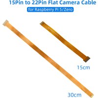 1PCS Raspberry Pi 5 / Zero Camera Cable 15 Pin to 22 Pin FFC Flexible Flat Cable for RPI 5 Zero 2 W 5MP 8MP Cameras Module