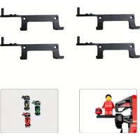 4PCS Car Display Stand Wall-Mounted Cars Model Decorative Shelves Home Accessories For F1 Speed Champion Racing Car Series Model