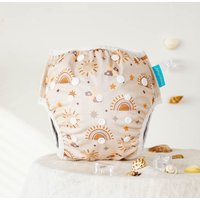 Happyflute Baby Swim Diapers Reuseable Washable & Adjustable for Swimming Lesson & Baby Shower Gifts