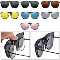 Fashionable Polarized Myopia Glasses Clip Driver's Goggles Night Vision Glasses Outdoor Sunshade And UV Resistant Sunglasses