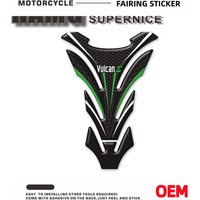 For VULCAN-S VULCAN S 650 VN650 VULCANS Tank Pad Stickers Decals Motorcycle Gas Fuel Tankpad Protector