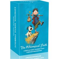 78 Tarot Cards Set,The Whimsical Path Tarot,13x8cm Modern Illustrations, Eternal Symbolism Fusion, Includes Paper Instructions