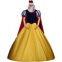 Adult Halloween Princess Snow White Skirt Stage Performance Costume Fairy Tale Story Bell Girl Costume Halloween Party Supplies
