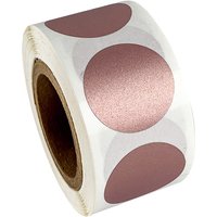 50-300pcs Round Rose Gold Scratch-Off Stickers 1Inch Scratch Off Labels For DIY Manual Label Tape Hand Made Scratched Stripe