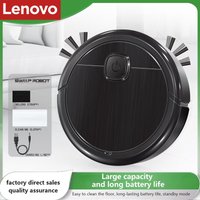 Lenovo Smart Sweeping Robot Vacuum Mop 3-in-1 4000pa Strong Suction Washable Mop For Pet Hair Hard Floor Ideal Home Kitchen Room