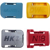 Li-ion Battery Storage Fixed Bracket Base Display Rack Belt Buckle For Makita For Bosch For DeWalt For Milwaukee For Hitachi