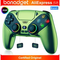 RGB Light Controller For PlayStation 5/PS5 Pro/Slim/PC Wireless Gamepad Marco/Turbo NO Drift Hall Effect Gaming Control Joystick
