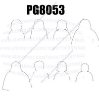 PG8053 Action Figures Movie Building Blocks Bricks toys PG719 PG720 PG721 PG722 PG723 PG724 PG725 PG726 DIY Toys