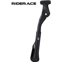 RIDERACE Mountain Bike Stay Side Rear Parking Rack Road Cycling Side Footrest Bicycle Kickstand Adjustable Aluminum 24-29 Inch